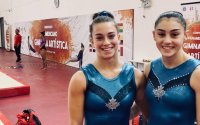 Sophie Marois et Laurie Denommée sur le podium des Championnats panaméricains de gymnastique artistique