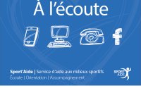 Service d’écoute pour les athlètes québécois C’EST PARTI pour le 833-2 «11-AIDE» ! 