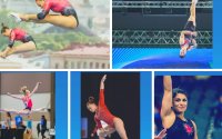5 athlètes en gymnastique et trampoline récipiendaires d'une bourse grâce au Programme Beneva