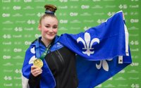 Frédérique Sgarbossa est la nouvelle reine de la gymnastique artistique des Jeux du Canada ! 