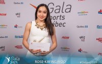 Rose Woo, nommée athlète féminine niveau canadien au Gala Sports Québec 2015